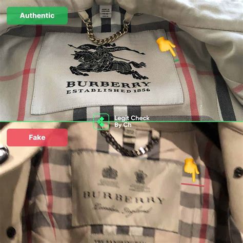 real and fake burberry belt|how to check burberry coat.